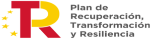 Logo plan de recuperación, transformación y resiliencia